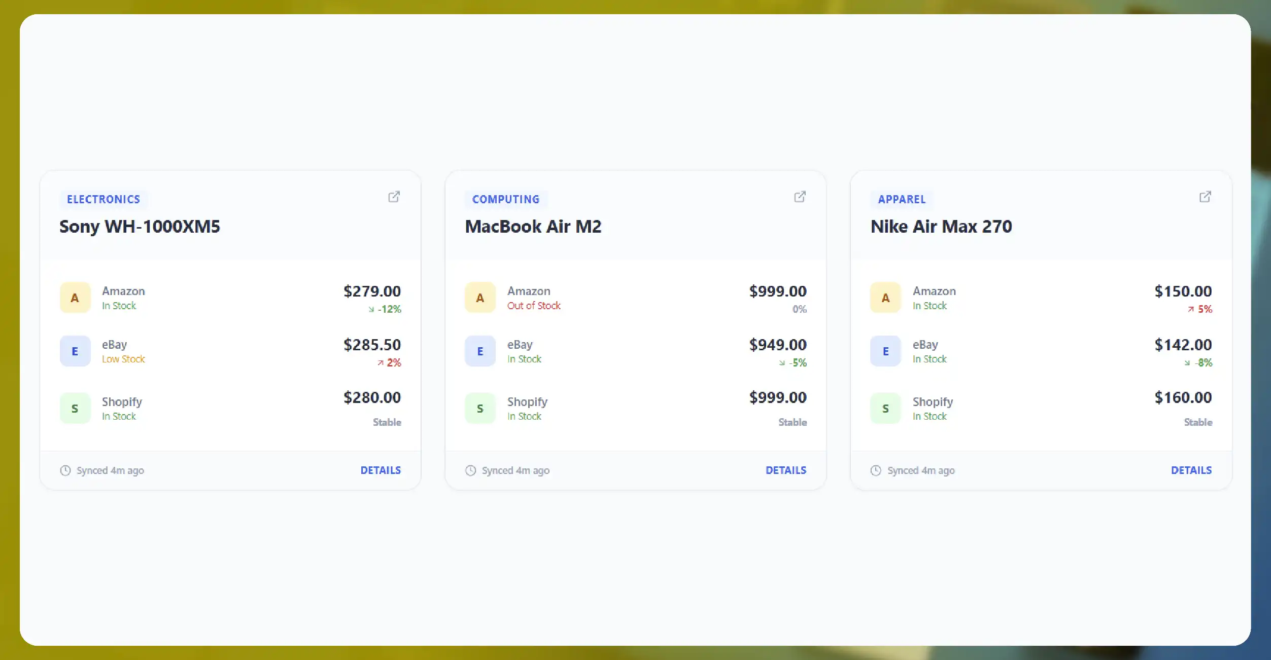 Core Features of Ecommerce Price Tracking APIs
